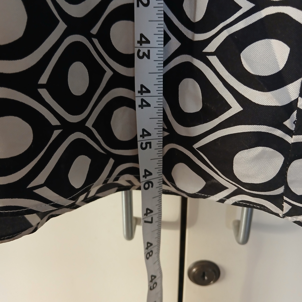 White House Black Market Black and White Floral Maxi Dress - Picture 3 of 9